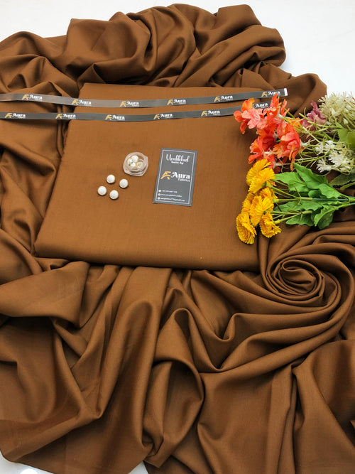 Brown Premium Boski Wash & Wear – High-Class Fabric