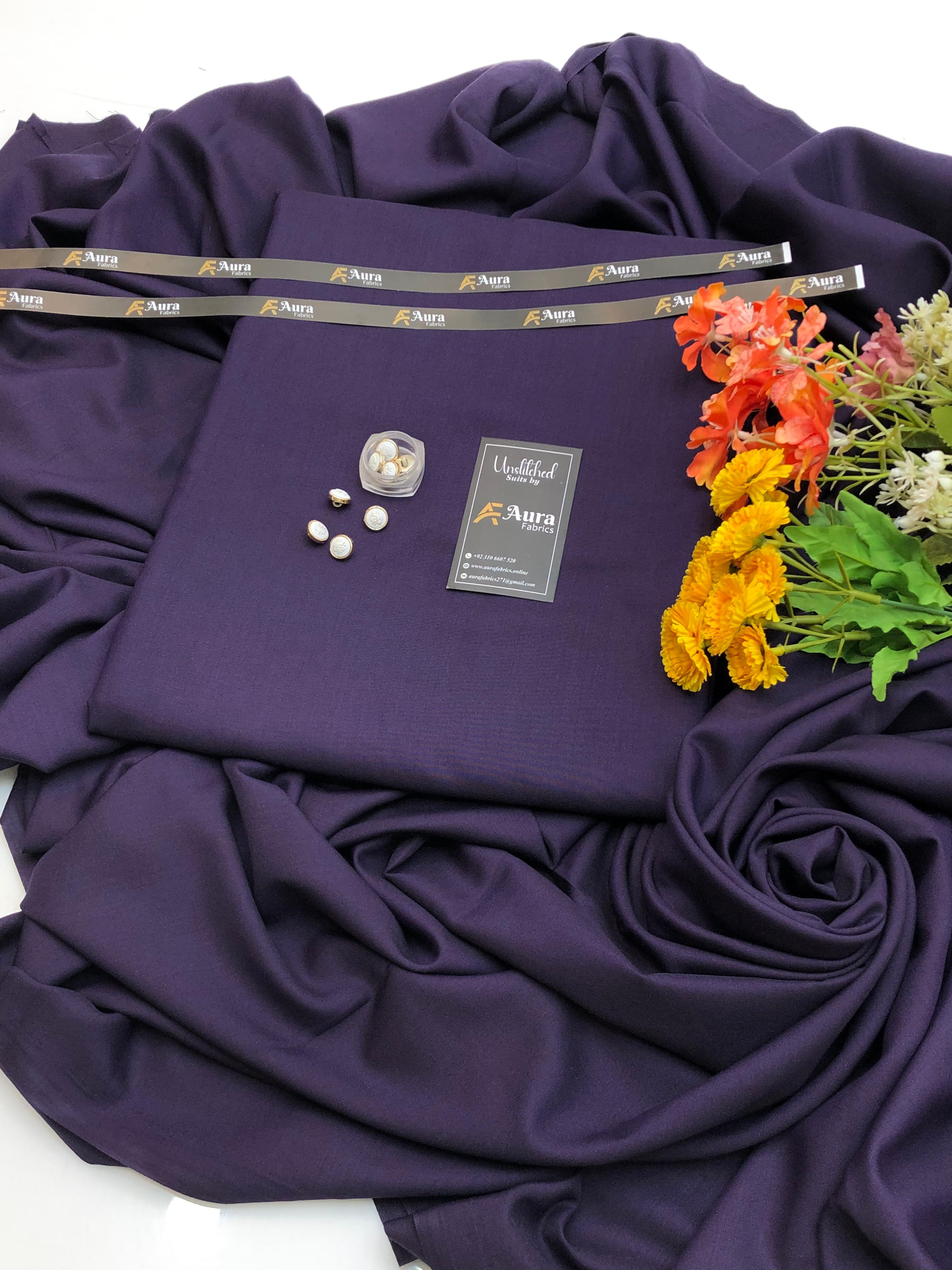 Purple Premium Boski Wash & Wear – High-Class Fabric